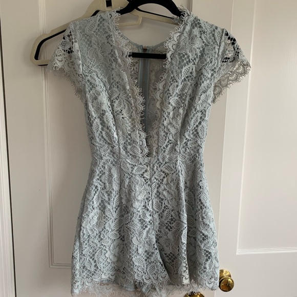 Nbd x Bonnie romper dusty blue - Picture 4 of 6